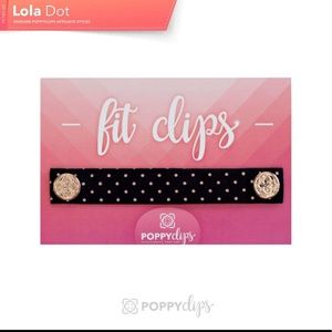 Lola Dot Fit Clips Poppy Clips